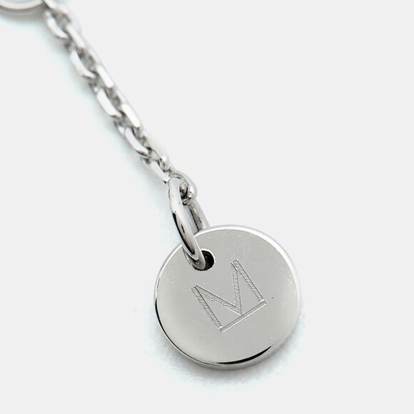 Messika Diamond Pave 18K White Gold Children Bracelet - Picture 7 of 7